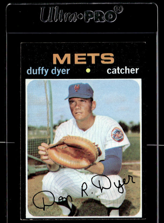 1971 Topps #136 Duffy Dyer EX