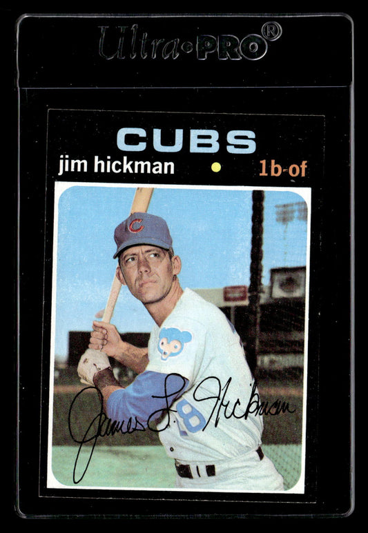 1971 Topps #175 Jim Hickman EX