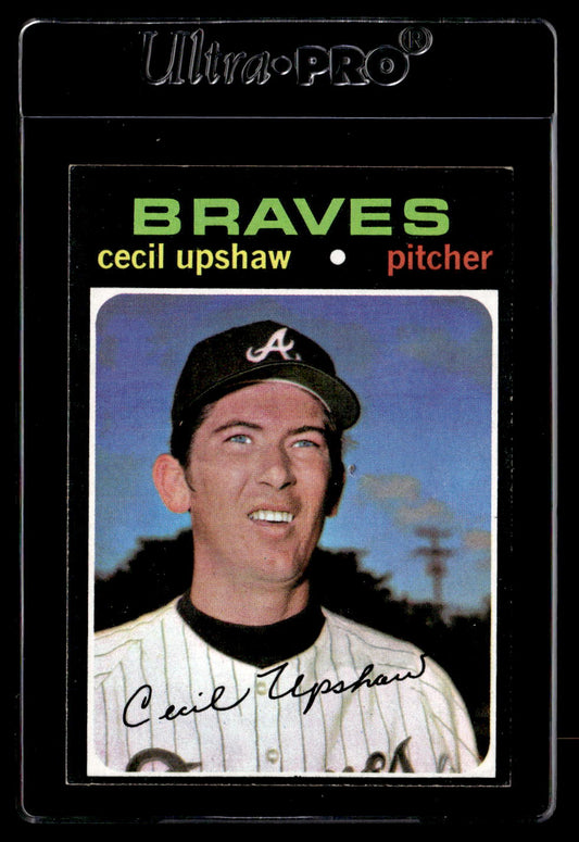 1971 Topps #223 Cecil Upshaw EX