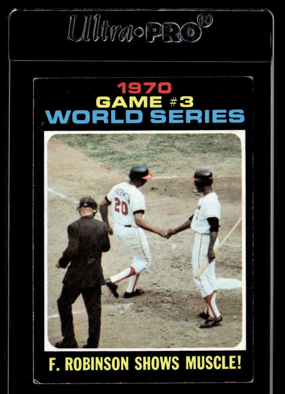 1971 Topps #329 Frank Robinson WS3 EX