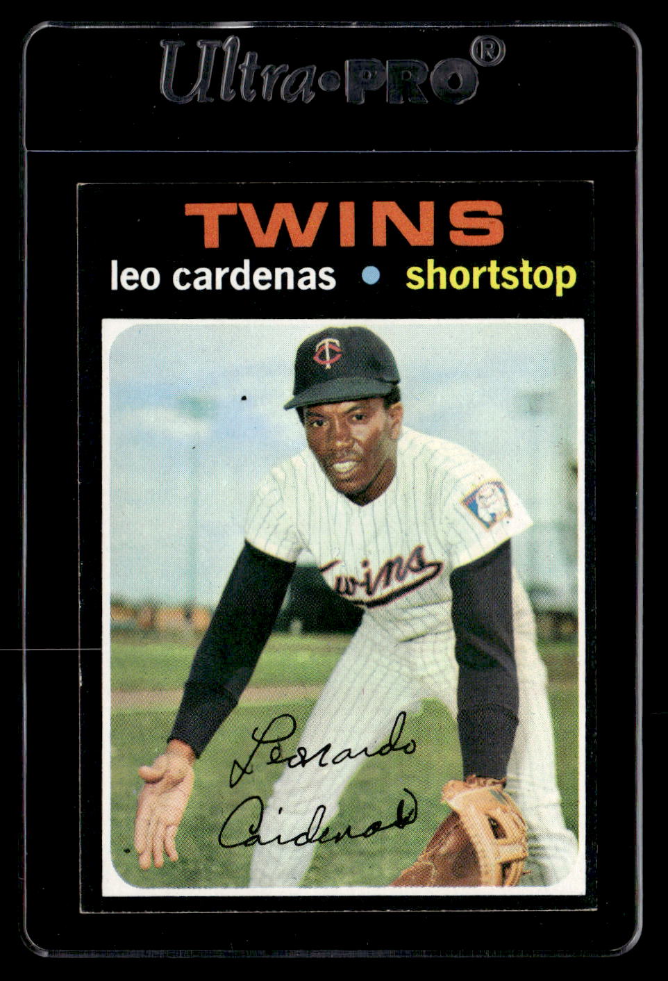 1971 Topps #405 Leo Cardenas EX