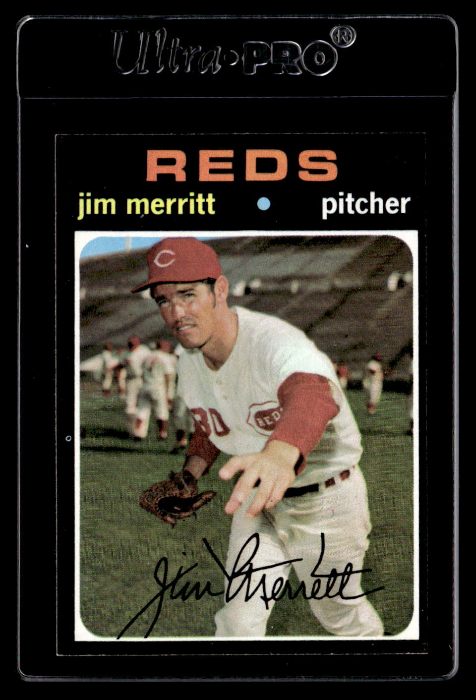 1971 Topps #420 Jim Merritt EX