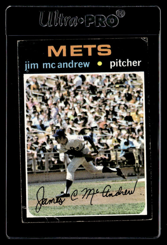 1971 Topps #428 Jim McAndrew VG