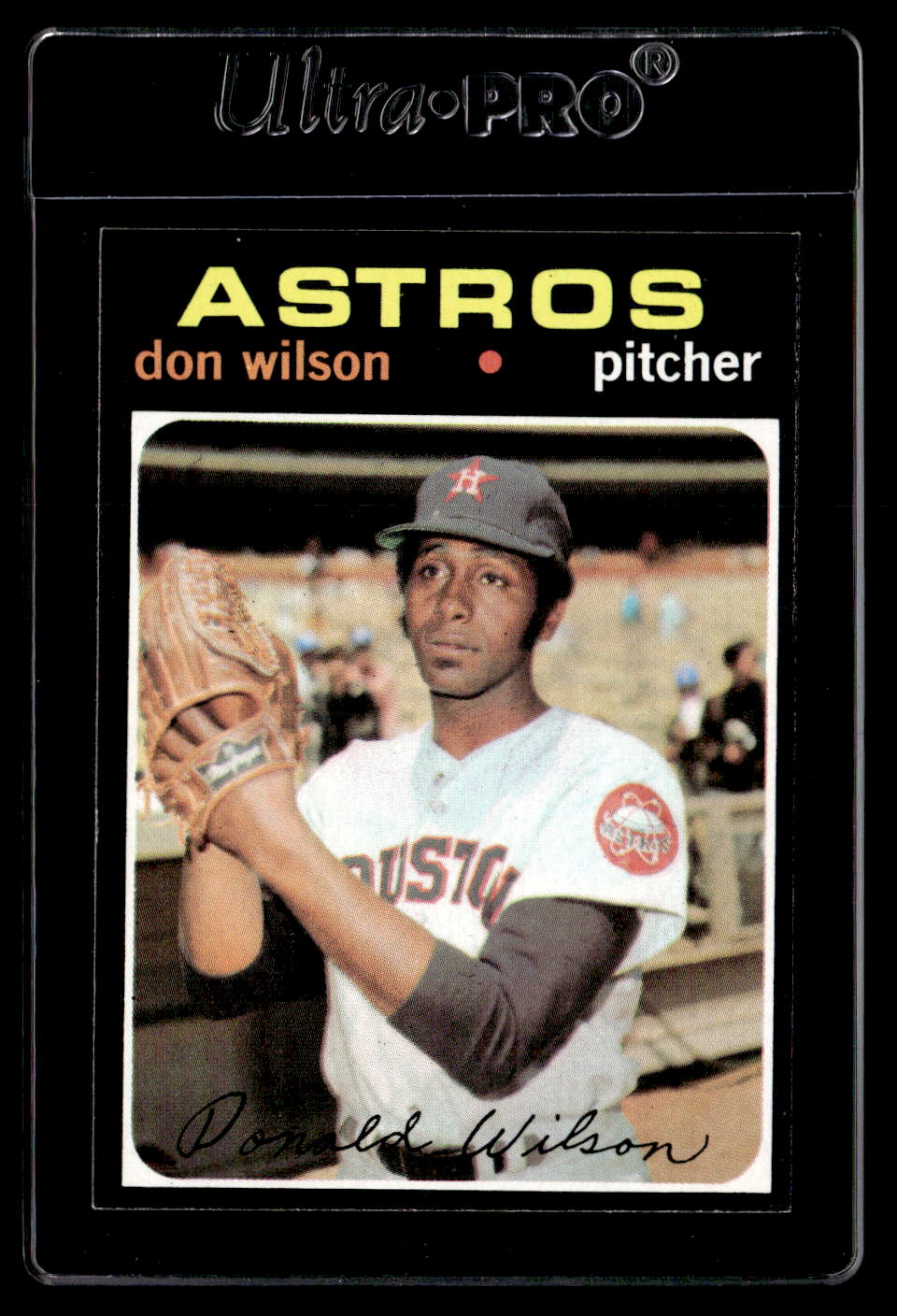 1971 Topps #484 Don Wilson EX