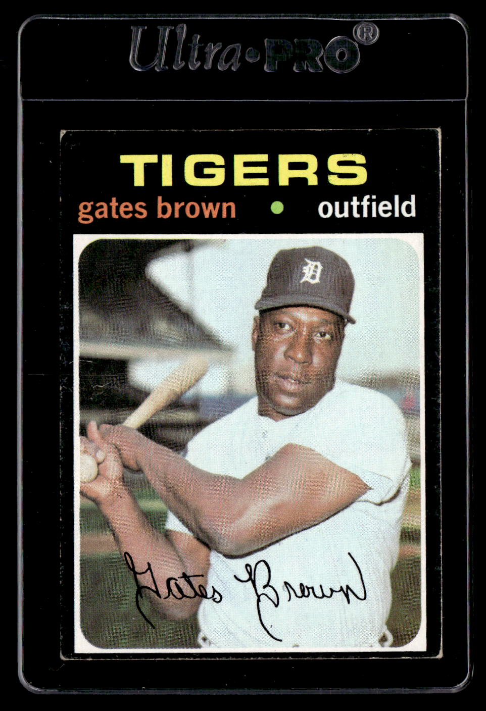 1971 Topps #503 Gates Brown EX