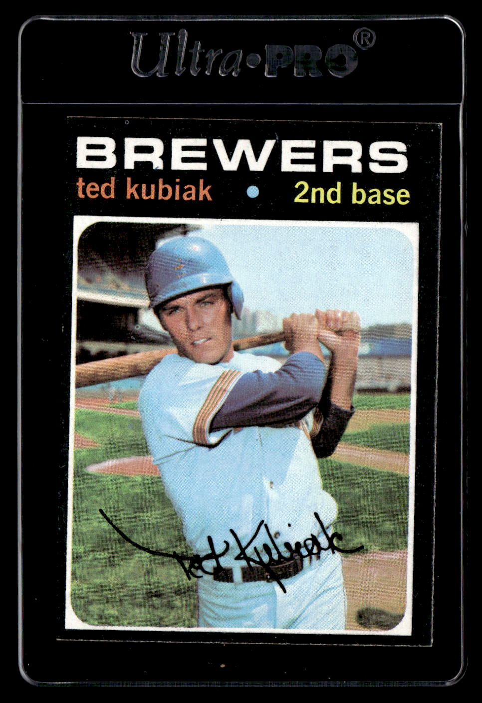 1971 Topps #516 Ted Kubiak EX