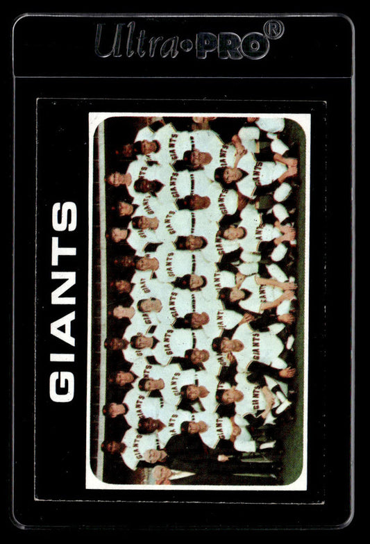 1971 Topps #563 San Francisco Giants EX