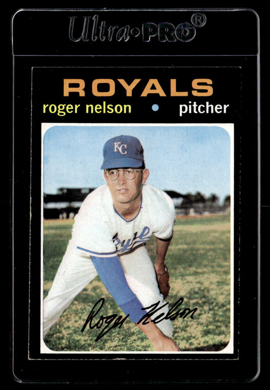 1971 Topps #581 Roger Nelson EX