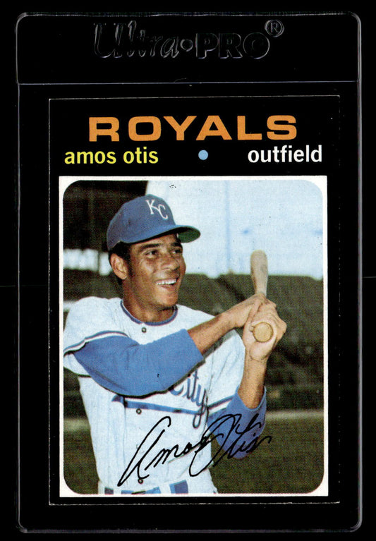 1971 Topps #610 Amos Otis EX