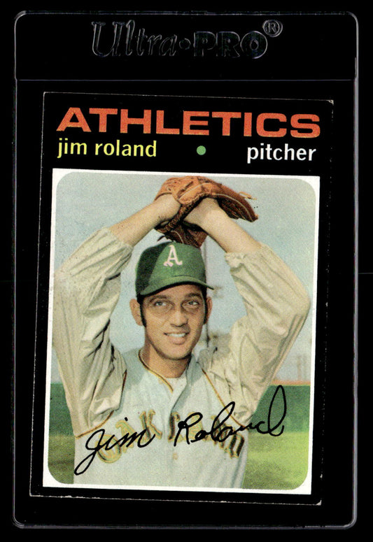 1971 Topps #642 Jim Roland EX