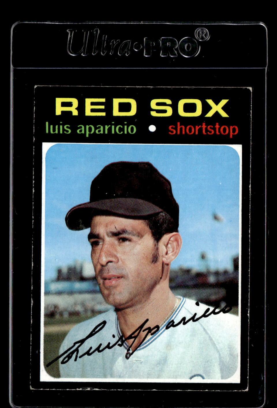 1971 Topps #740 Luis Aparicio EX Hi #