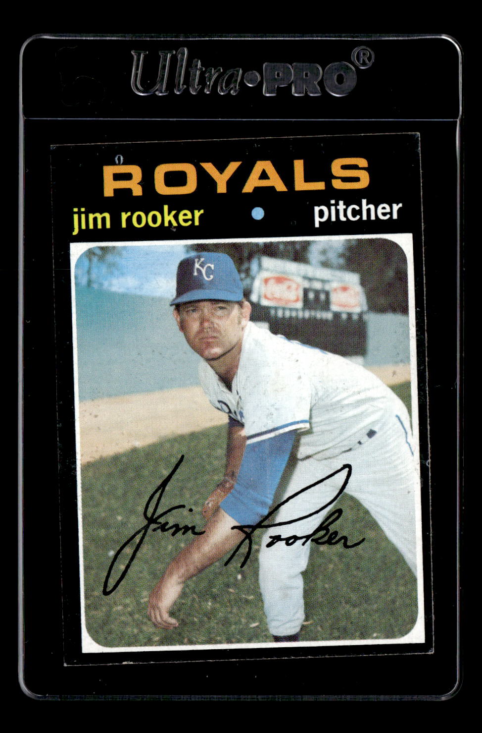 1971 Topps #730 Jim Rooker EX Hi #