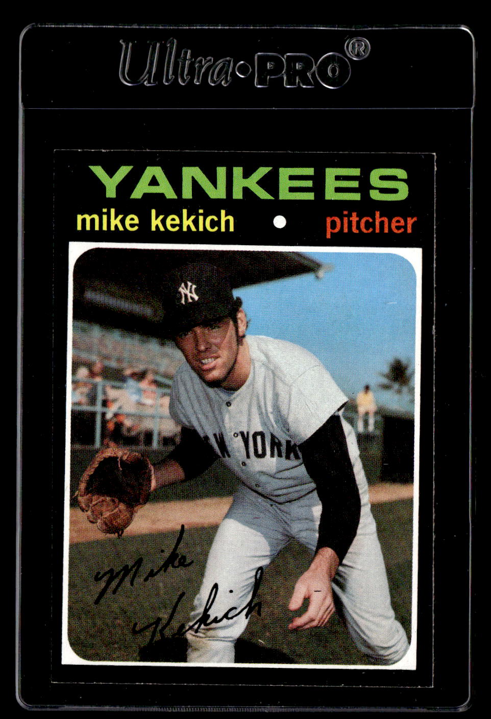 1971 Topps #703 Mike Kekich EX Hi #