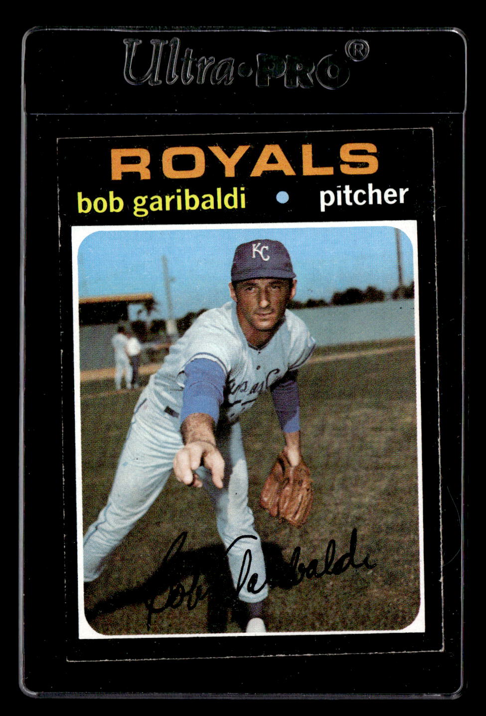 1971 Topps #701 Bob Garibaldi EX Hi #