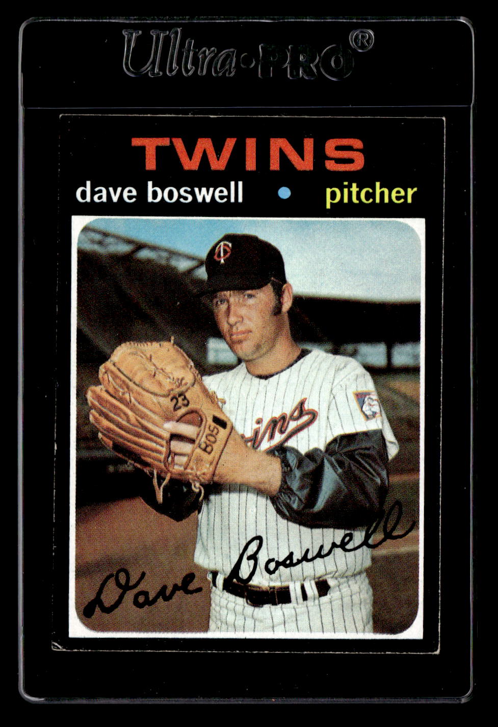 1971 Topps #675 Dave Boswell EX Hi #