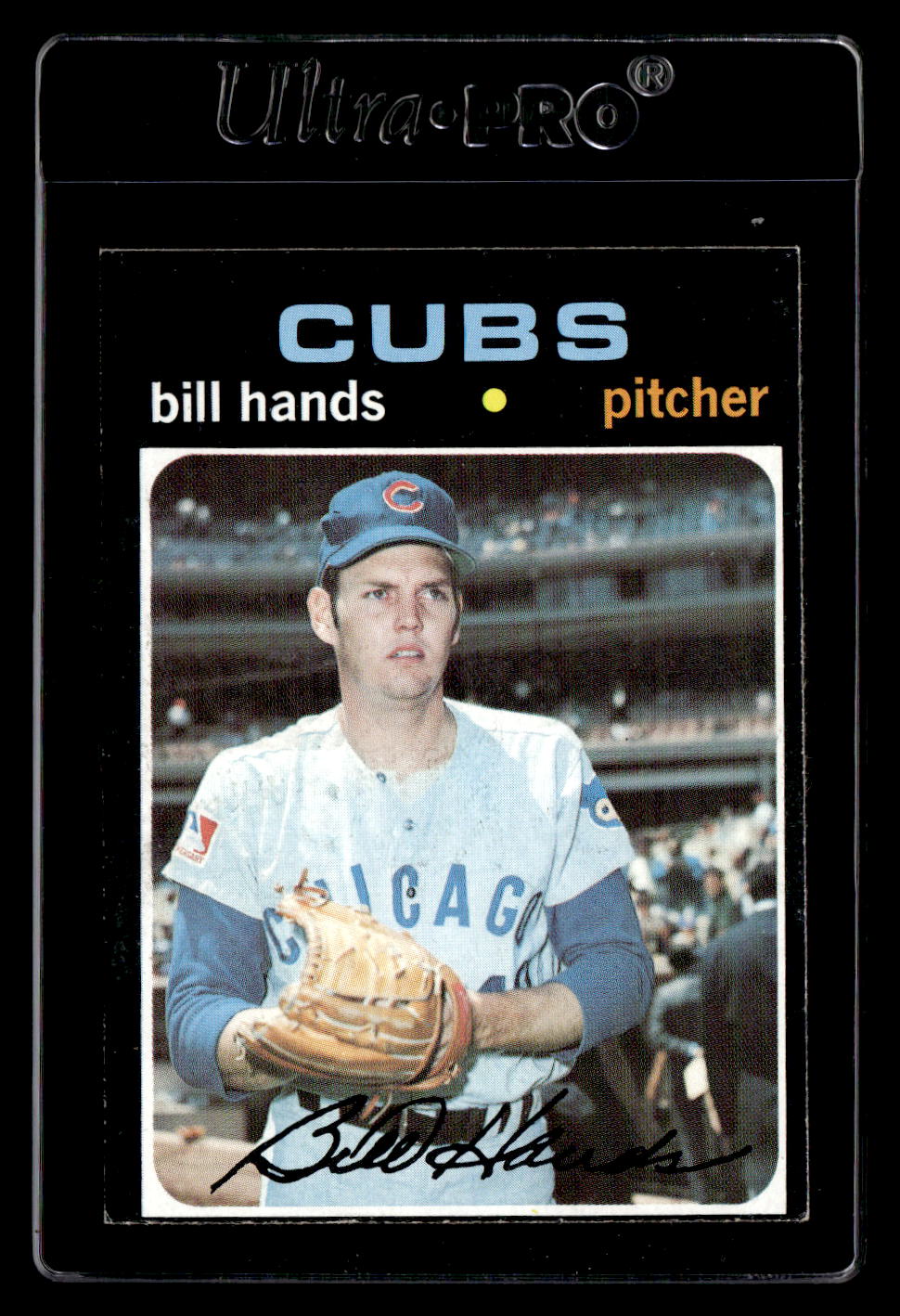 1971 Topps #670 Bill Hands EX Hi #