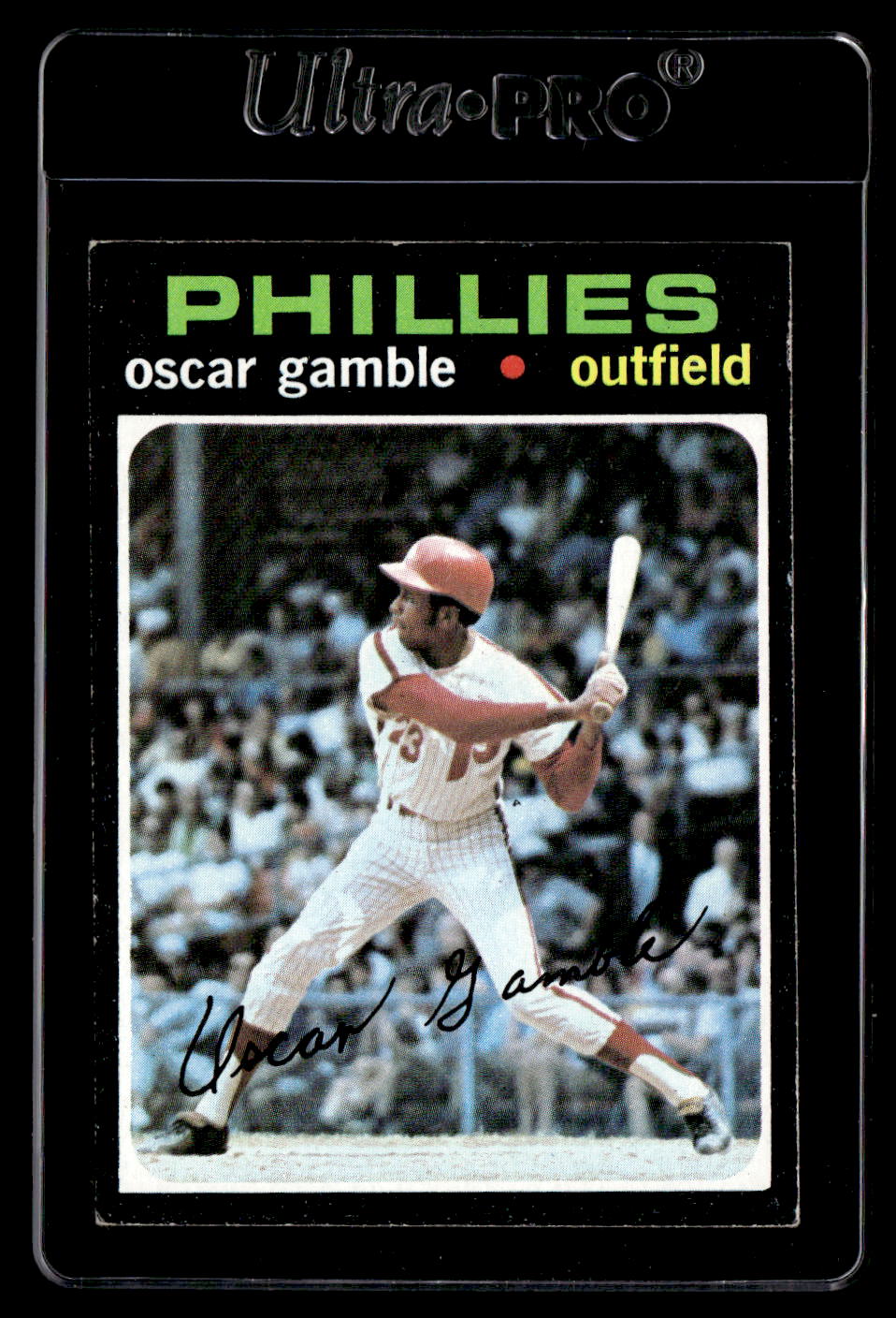 1971 Topps #23 Oscar Gamble EXMT