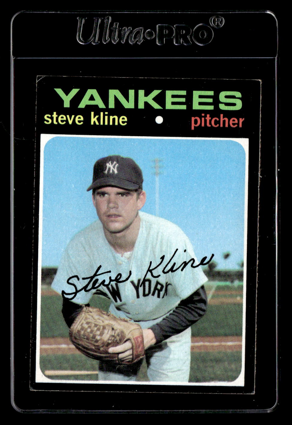 1971 Topps #51 Steve Kline EXMT