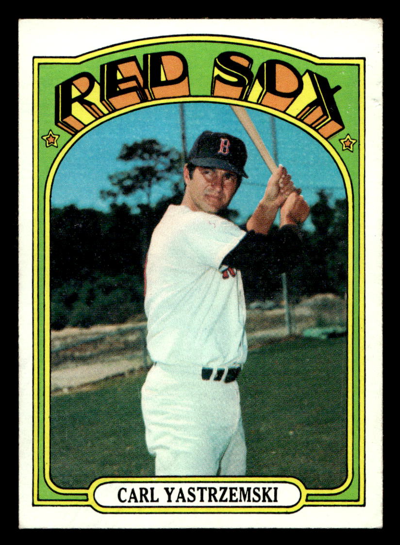 1972 Topps #37 Carl Yastrzemski EX