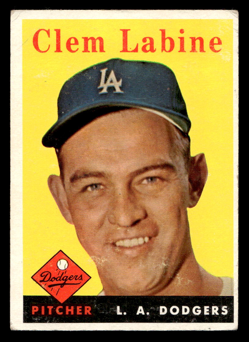 1958 Topps #305 Clem Labine VG - Dodgers Great!
