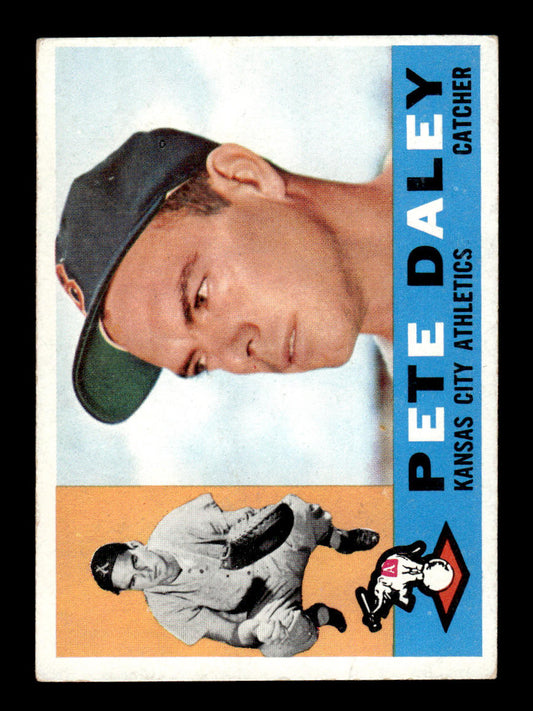 1960 Topps #108 Pete Daley - Kansas City Athletics EX