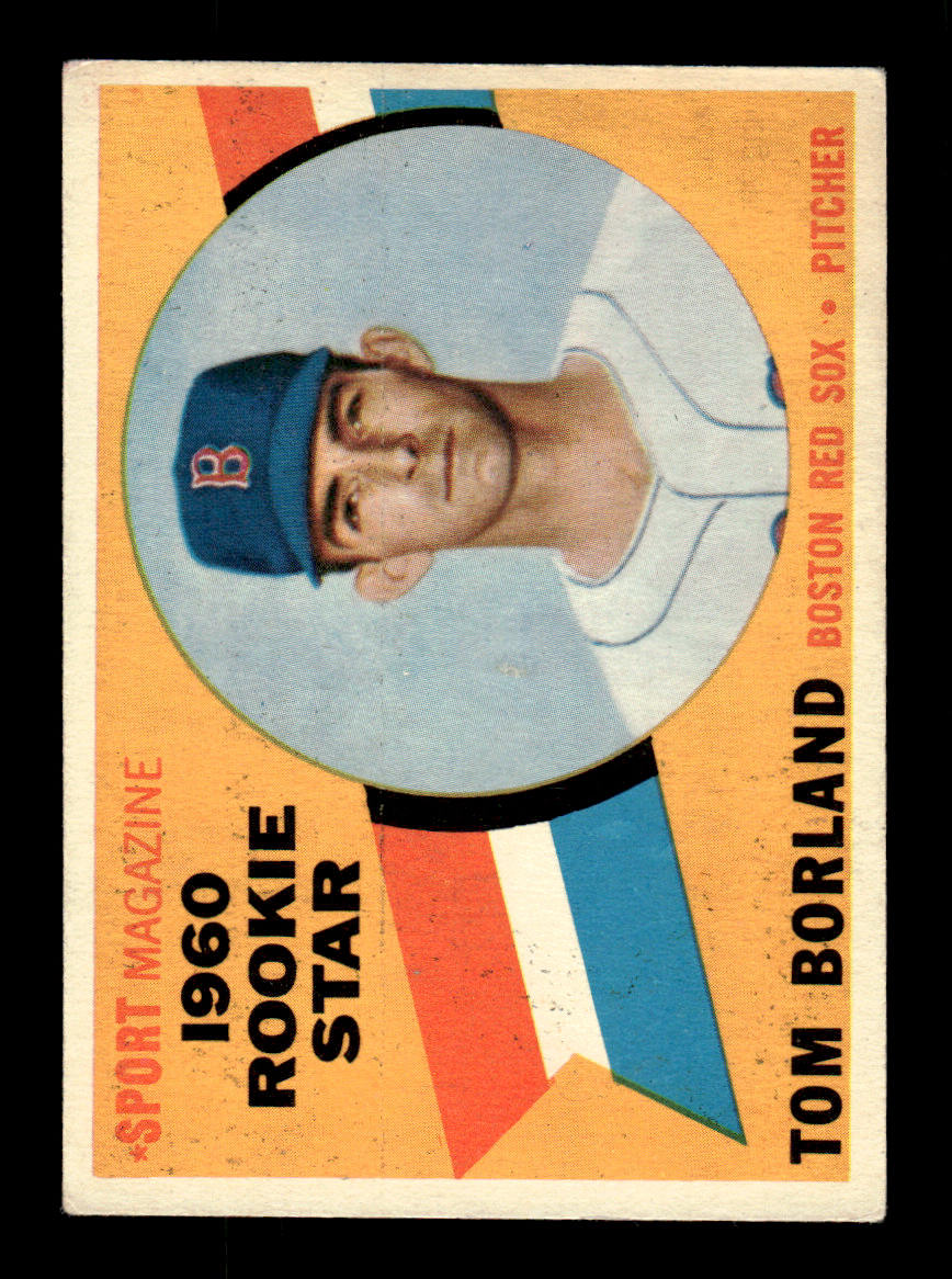 1960 Topps #117 Tom Borland - Boston Red Sox EX