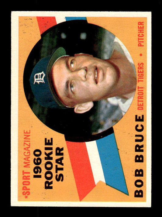 1960 Topps #118 Bob Bruce - Detroit Tigers RC EXMT