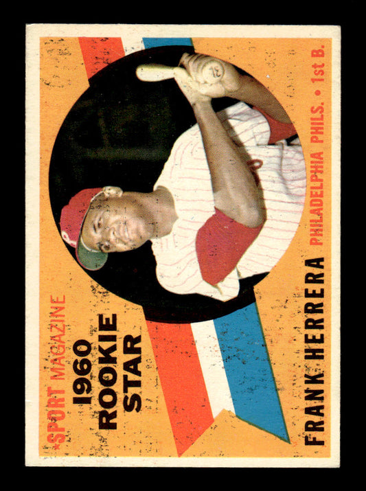 1960 Topps #130 Frank Herrera - Philadelphia Phillies EX