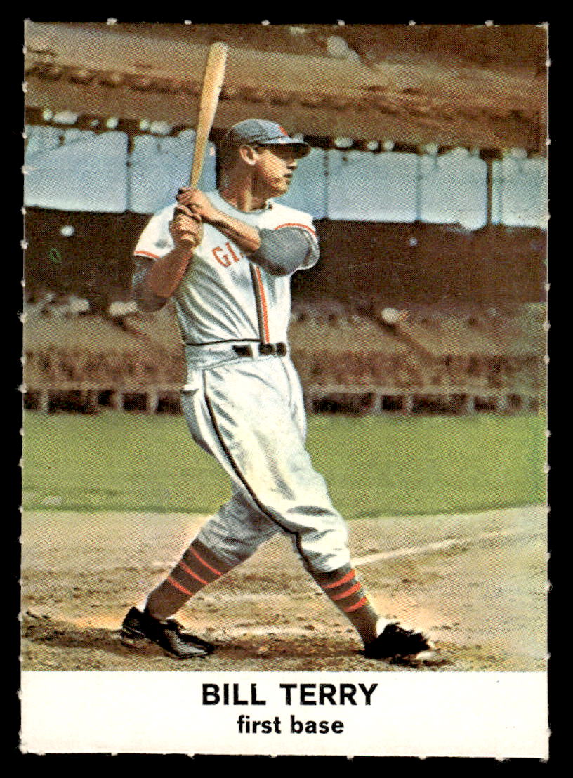 1961 Golden Press #5 Bill Terry EX