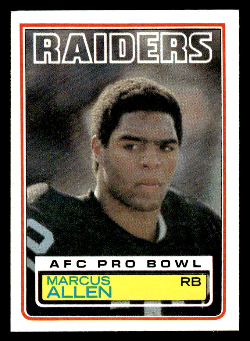 1983 Topps Set-Break #294 Marcus Allen RC NM-MT