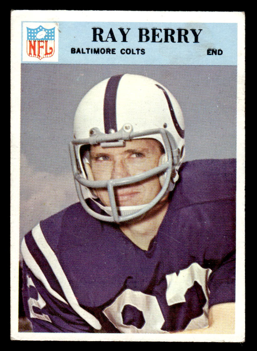 1966 Philadelphia #15 Raymond Berry VGEX