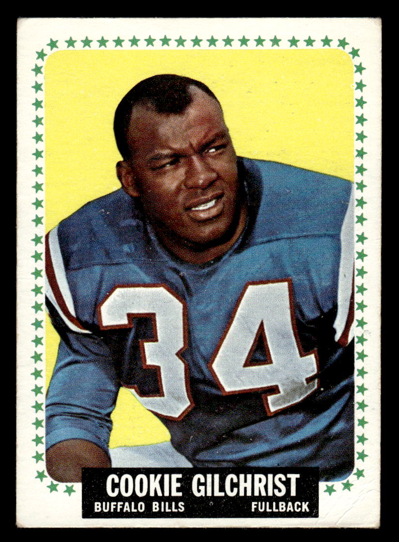 1964 Topps #29 Cookie Gilchrist VGEX BILLS Short Print