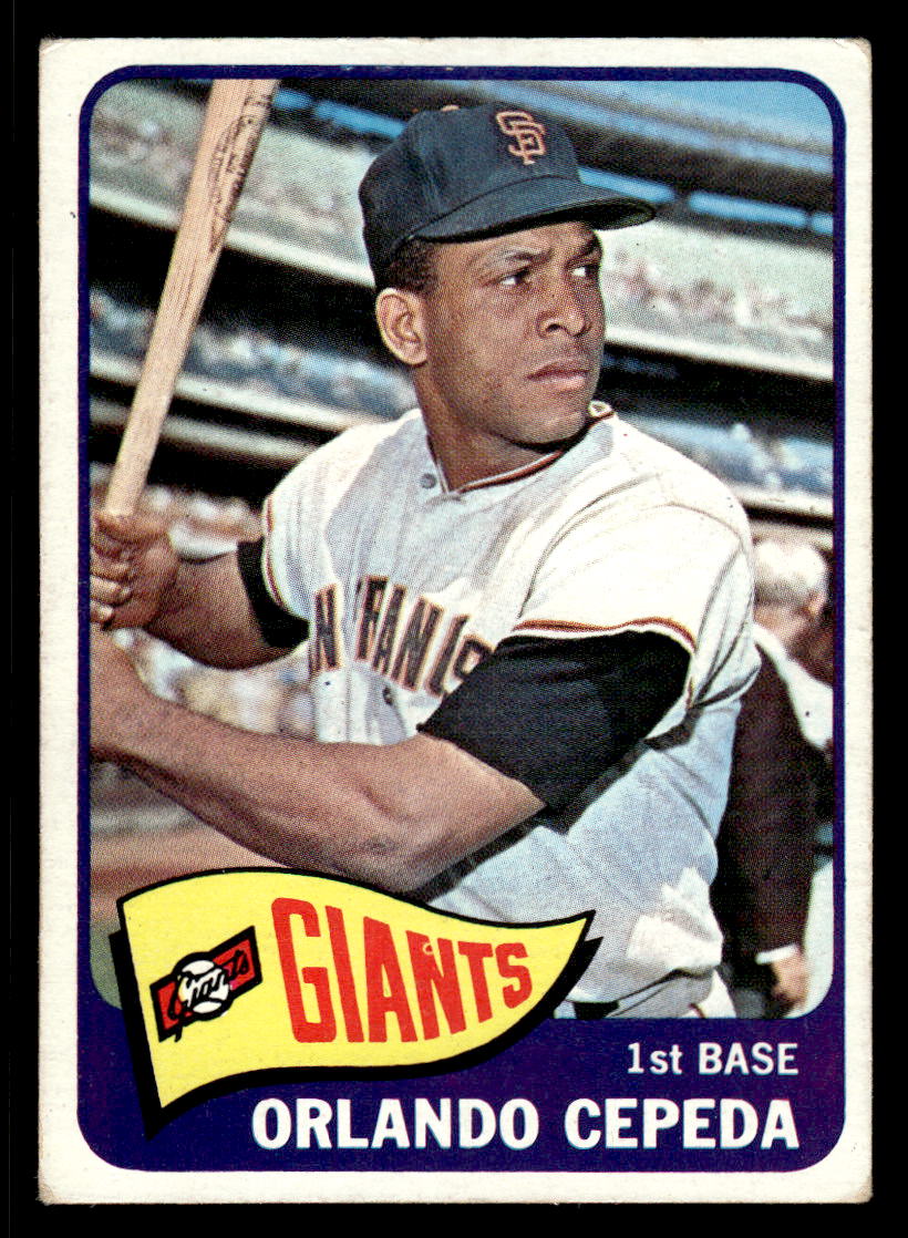 1965 Topps #360 Orlando Cepeda EX
