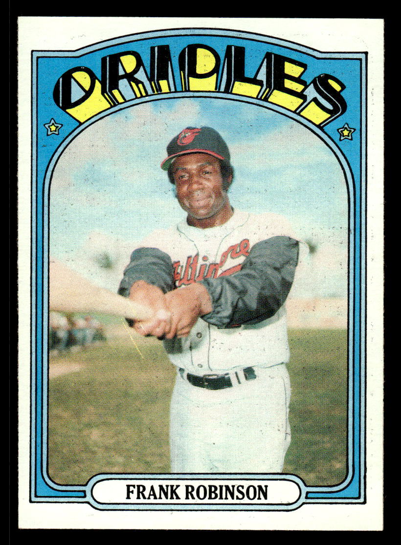 1972 Topps #100 Frank Robinson EX