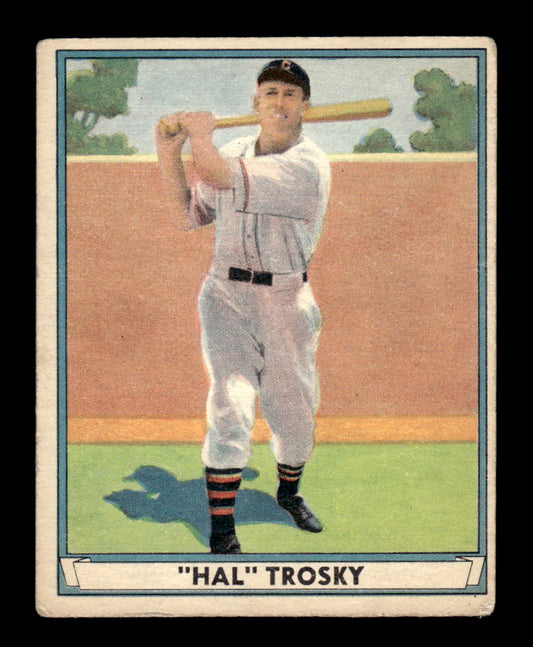 1941 Play Ball #16 Hal Trosky VG