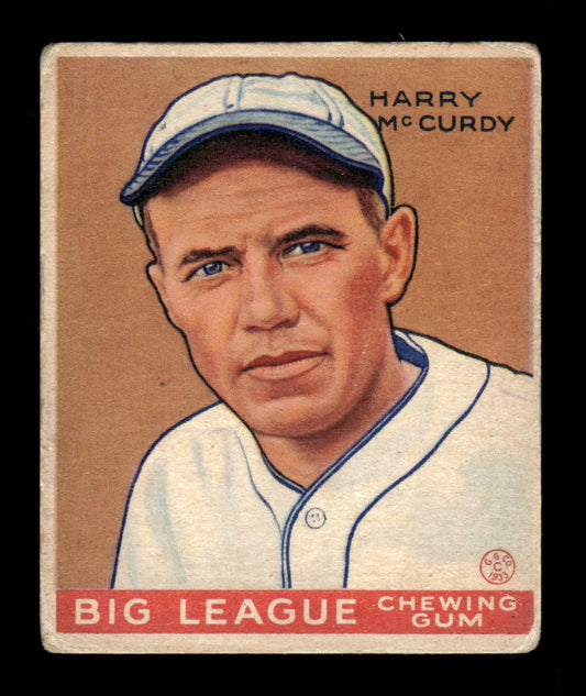 1933 Goudey #170 Harry McCurdy EX