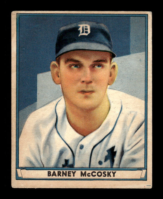 1941 Play Ball #36 Barney McCosky VG