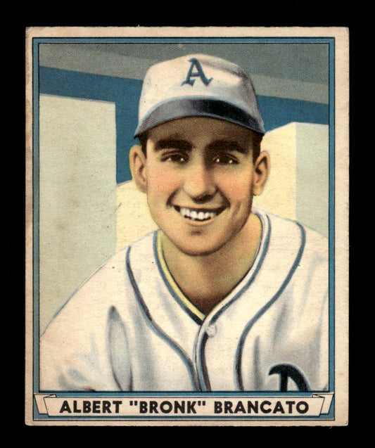 1941 Play Ball #43 Albert Bronk Brancato VG-1