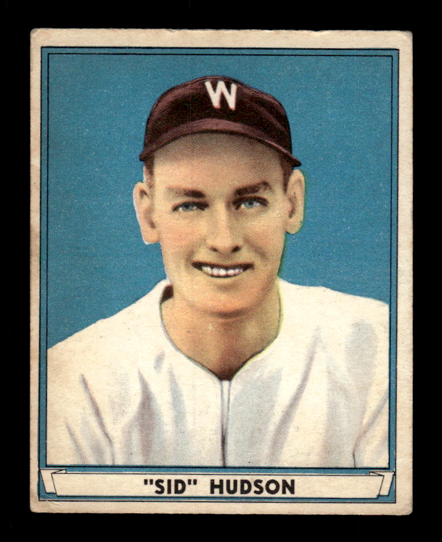 1941 Play Ball #46 Sid Hudson VG-1