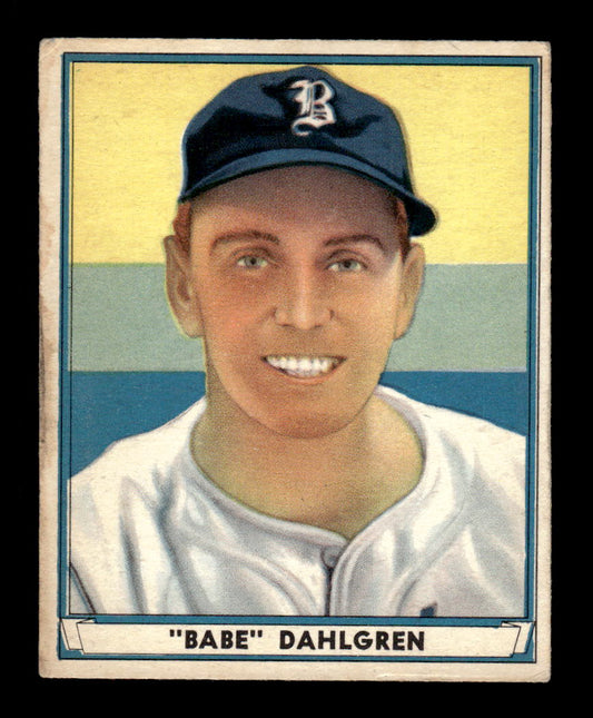 1941 Play Ball #49 Babe Dahlgren VG -1