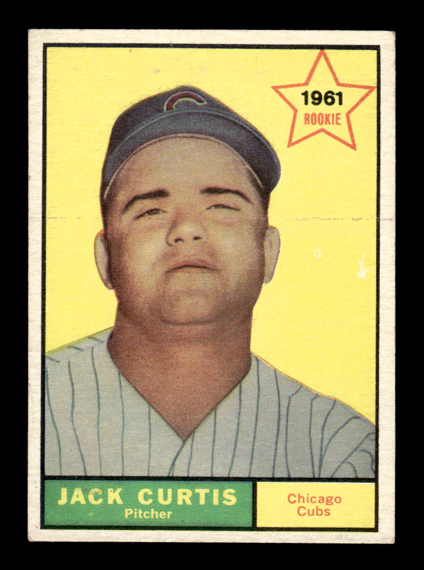 1961 Topps #533 Jack Curtis HI # SP EX