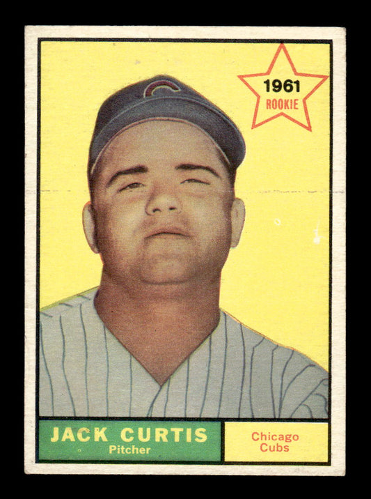 1961 Topps #533 Jack Curtis HI # SP EX