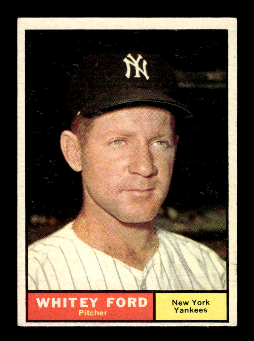 1961 Topps #160 Whitey Ford EX