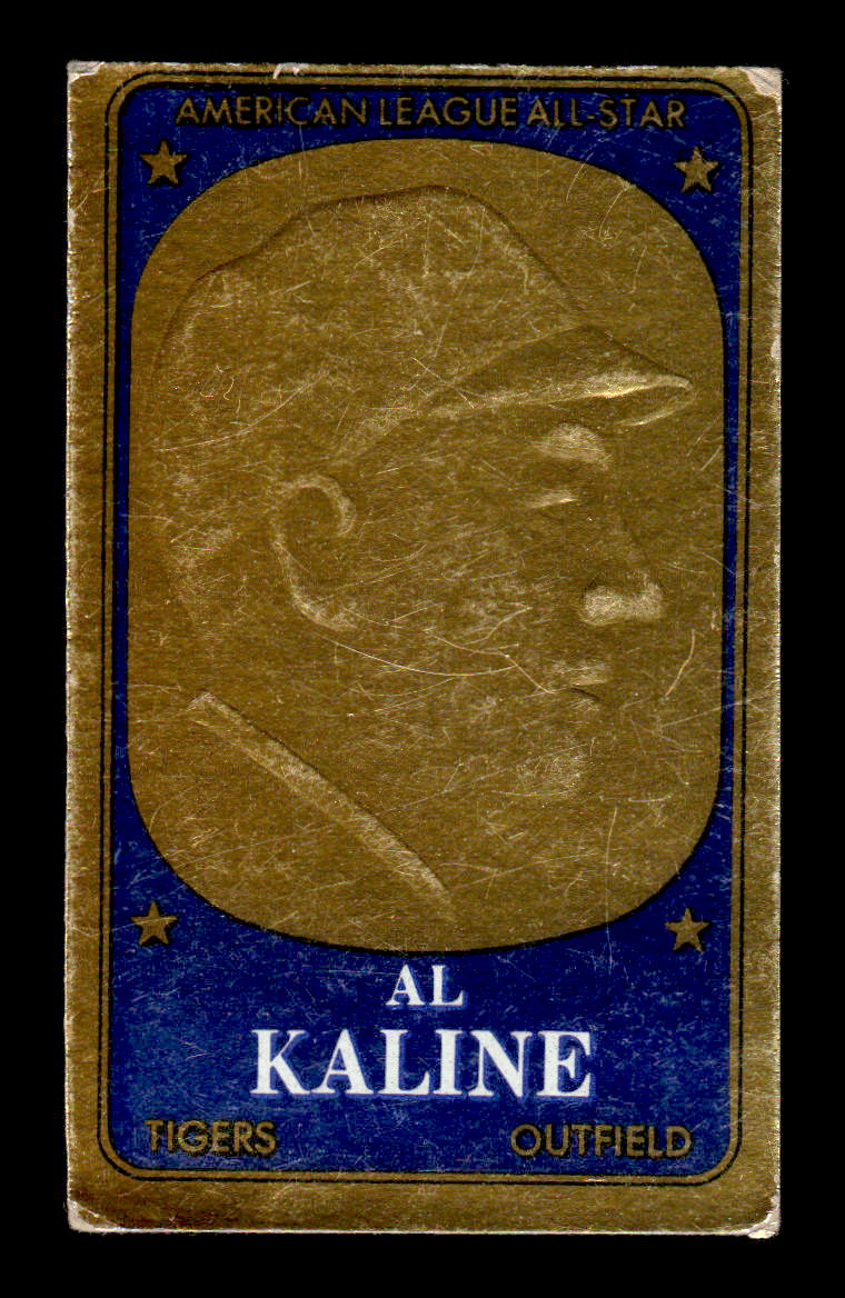 1965 Topps Embossed # 13 Al Kaline VG-VGEX
