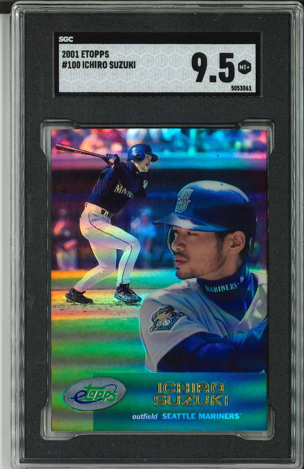 2001 Etopps #100 Ichiro Suzuki SGC 9.5