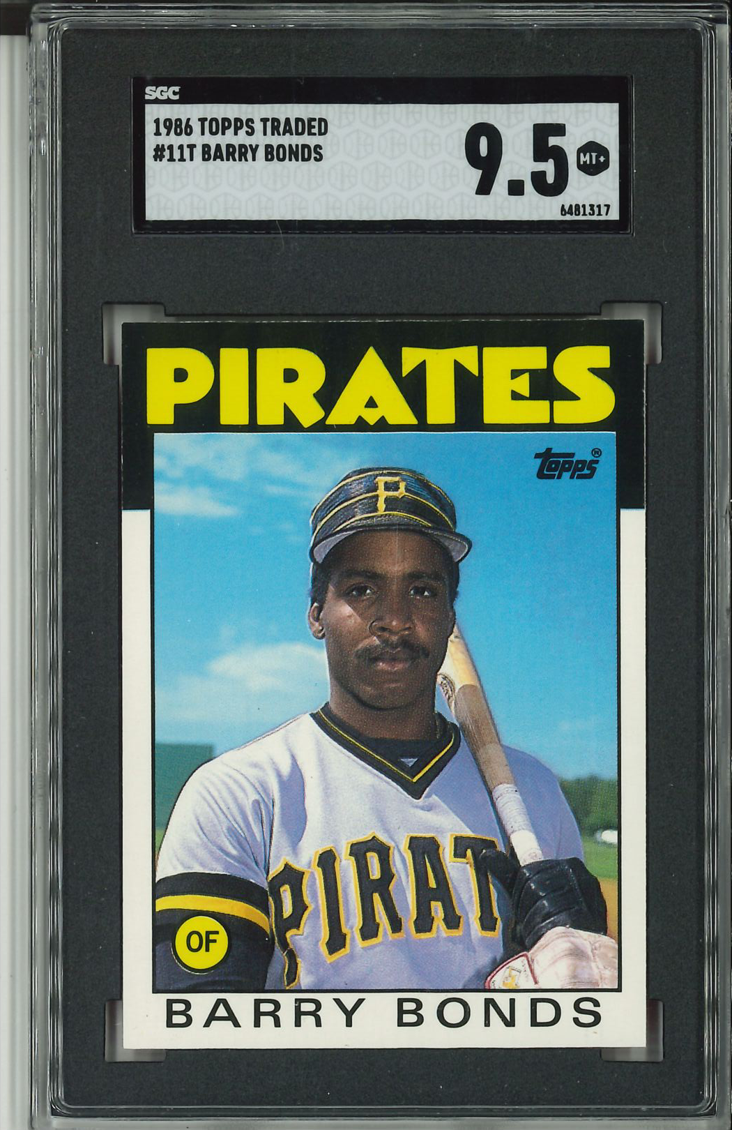 1986 Topps Traded #11T RC SGC 9.5