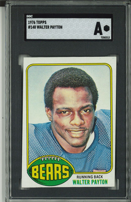 1976 Topps #148 Walter Payton RC SGC A