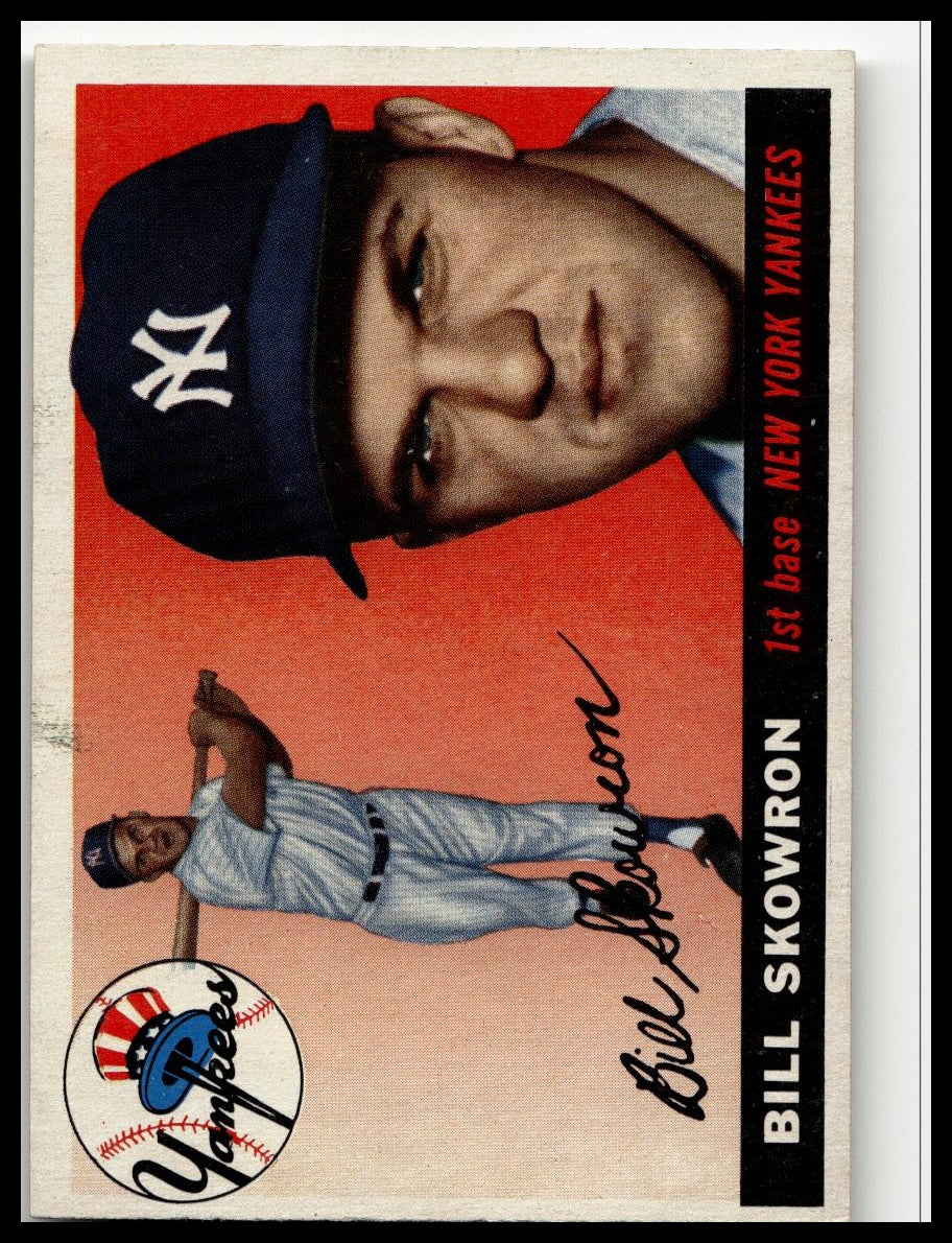 1955 Topps #22 Bill Skowron Excellent