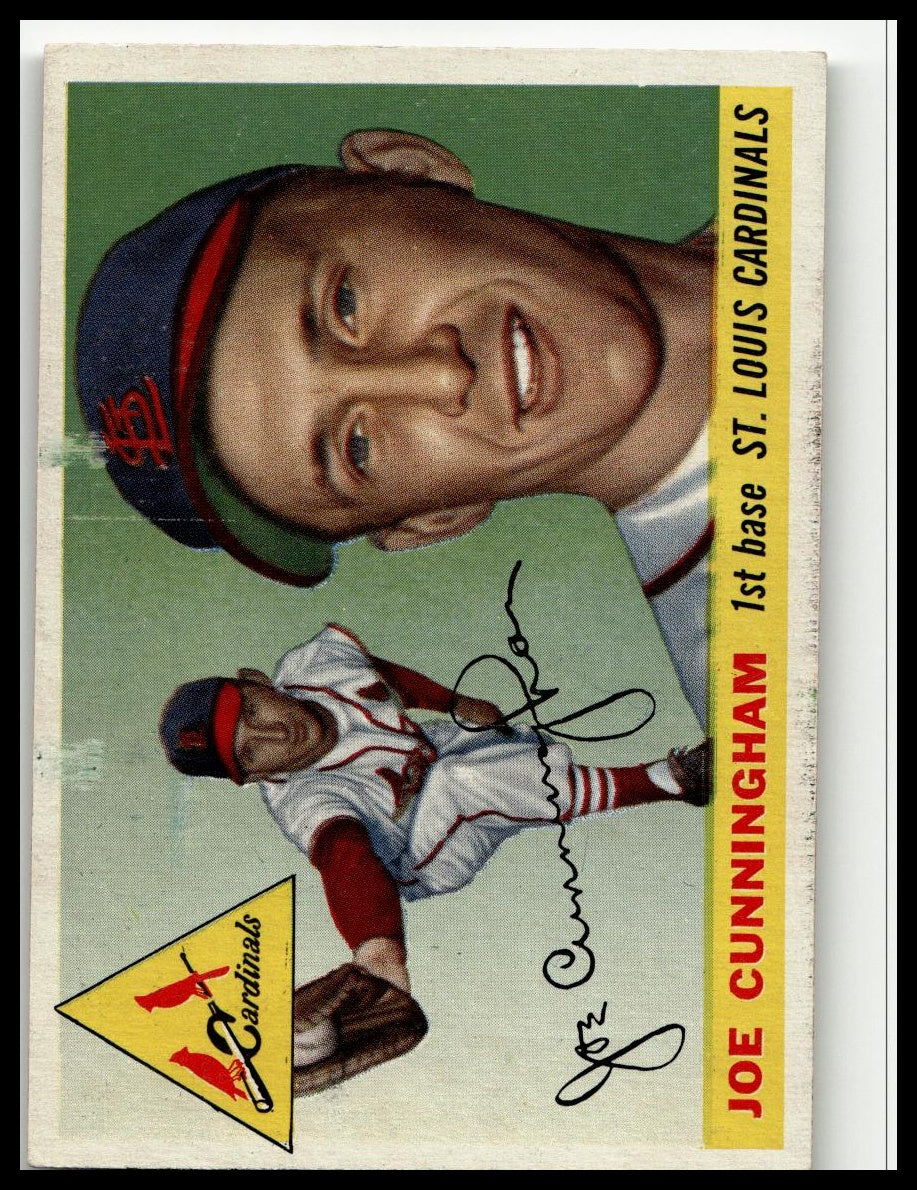 1955 Topps #37 Joe Cunningham Excellent