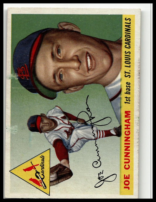 1955 Topps #37 Joe Cunningham Excellent